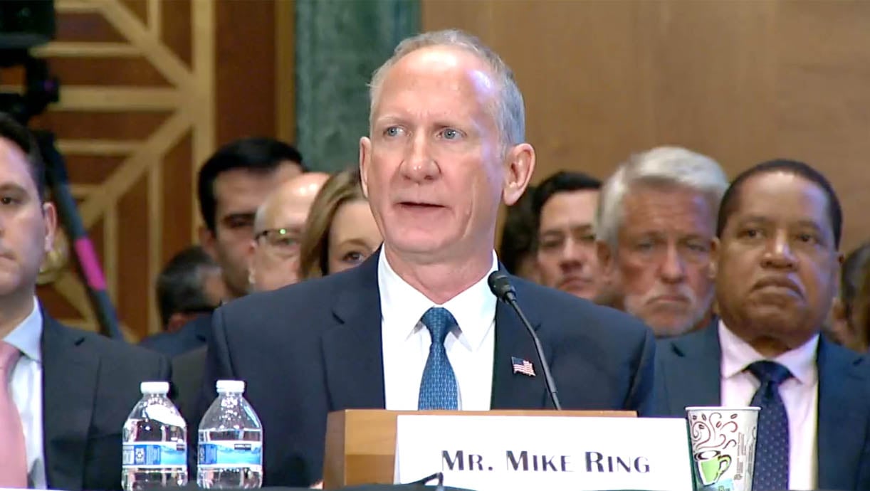Mike Ring's Senate Testimony